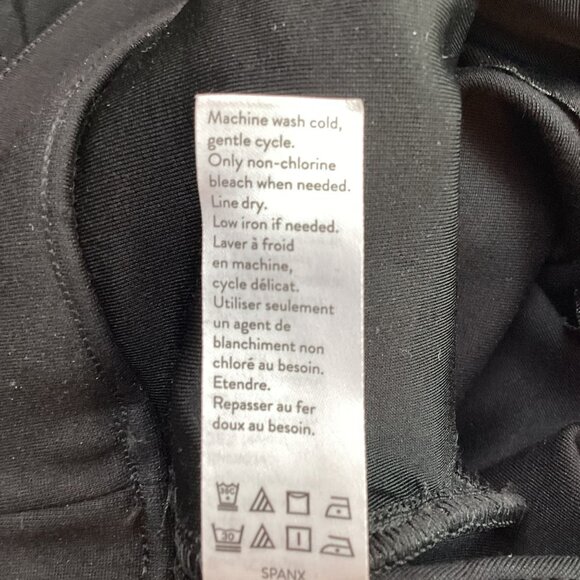 Spanx Womens S/P Black Ankle-Length Leggings - Picture 11 of 12